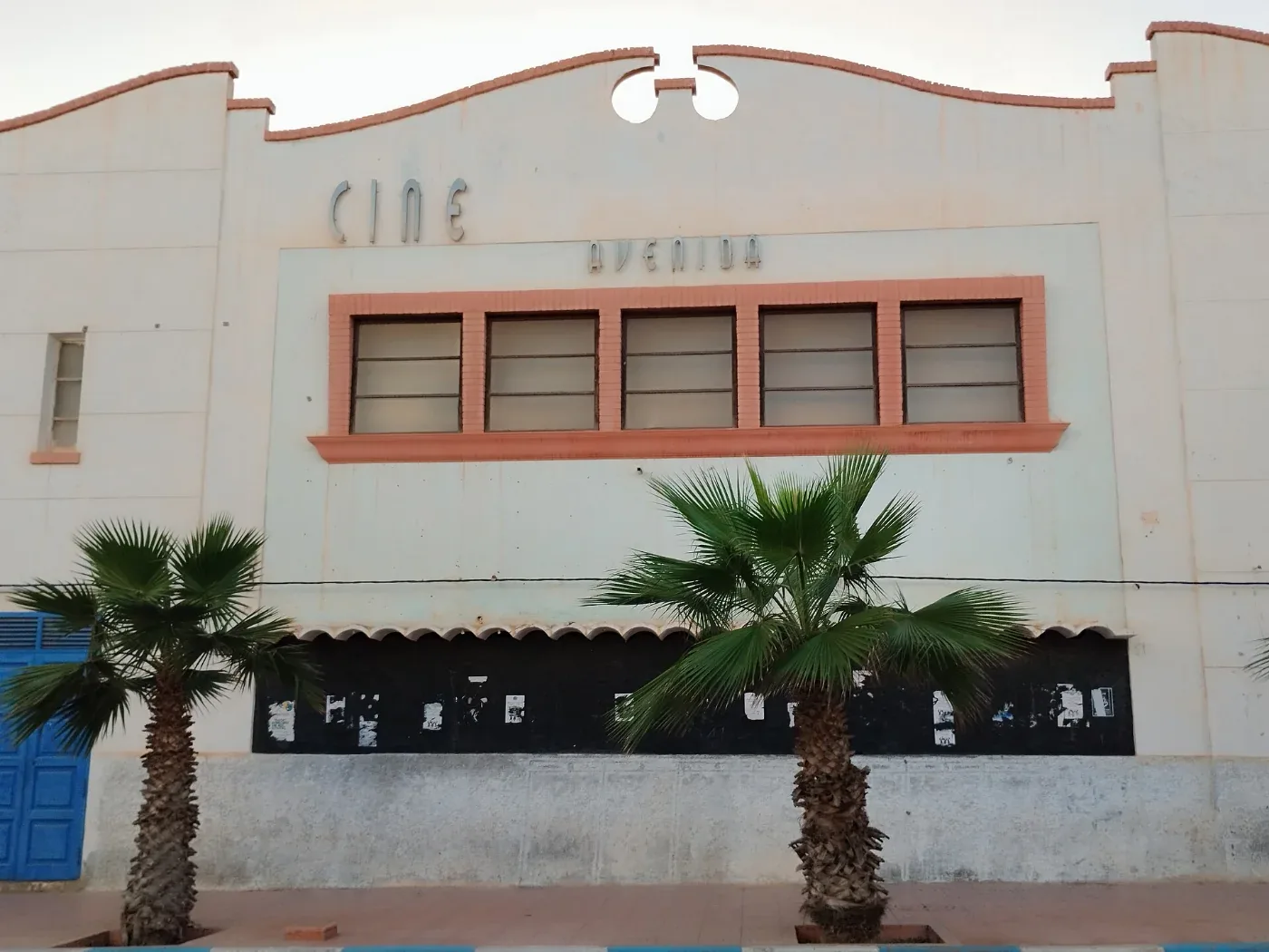 Stazione o punto di arrivo CTM a Sidi Ifni, Marocco